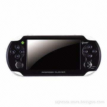 4.3-inch Google's Android Handheld Game Player with Amlogic ML Solution, 1,800mAh Battery Capacity